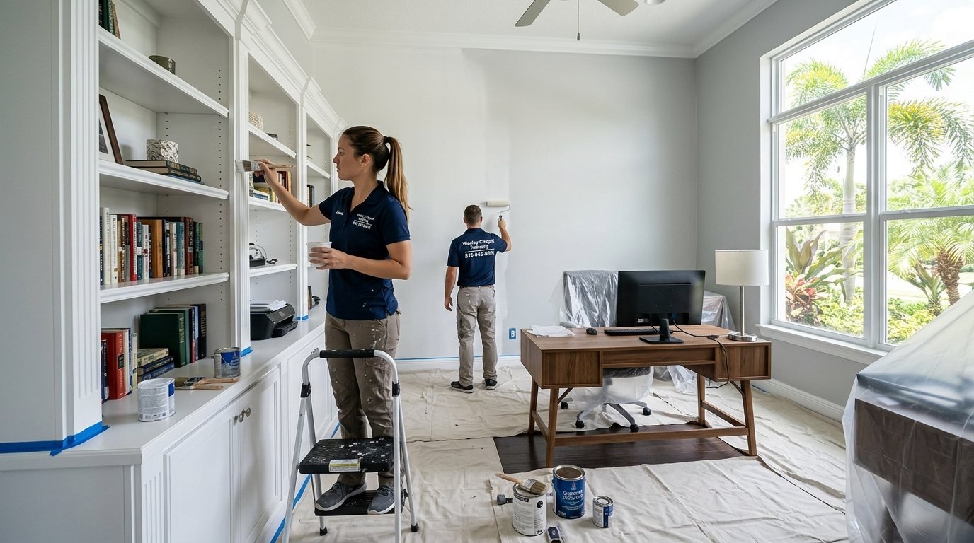 Riverview Interior House Painting in Wesley Chapel, Florida
